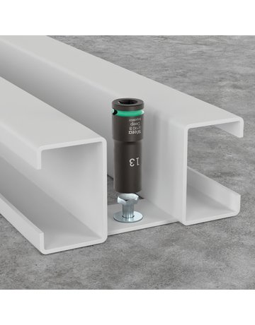 Bild Kraft- Steckschlüsseleinsatz lang 3/8"" 8 mm - Wera-2