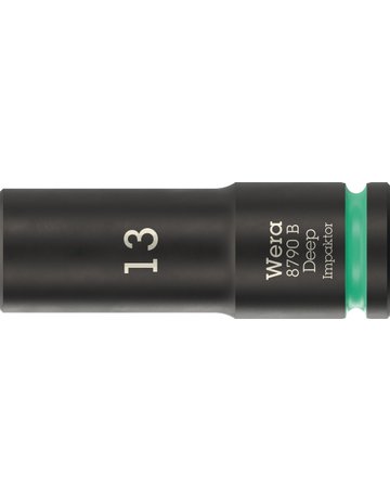 Bild Kraft- Steckschlüsseleinsatz lang 3/8"" 13 mm - Wera-0