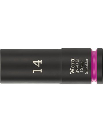 Bild Kraft- Steckschlüsseleinsatz lang 3/8"" 14 mm - Wera-0