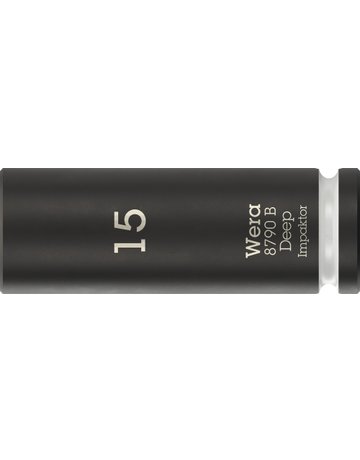 Bild Kraft- Steckschlüsseleinsatz lang 3/8"" 15 mm - Wera-0