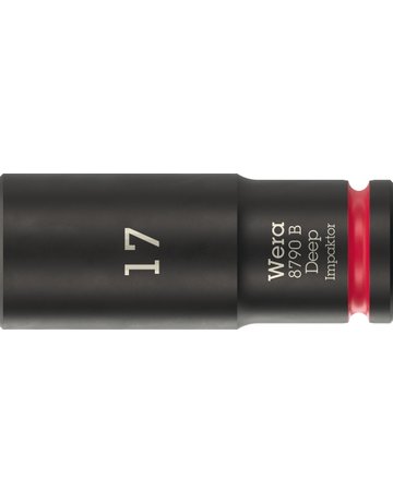 Bild Kraft- Steckschlüsseleinsatz lang 3/8"" 17 mm - Wera-0