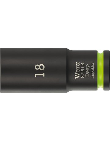 Bild Kraft- Steckschlüsseleinsatz lang 3/8"" 18 mm - Wera-0