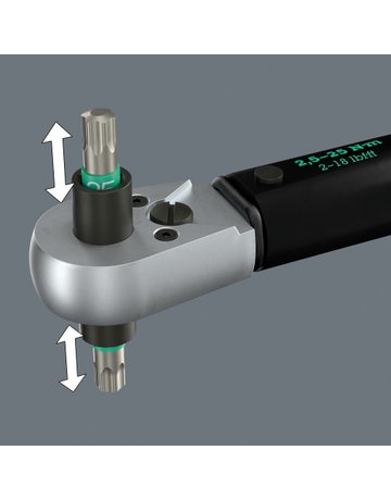 Bild Drehmomentschlüssel Click-Torque Lock A6 R/L 2,5-25 Nm 1/4"" Bitaufnahme - Wera-2