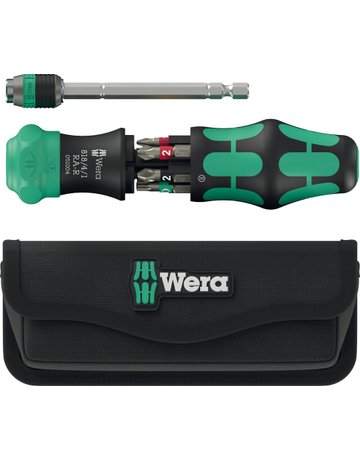 Bild Bit-Magazinschrauber KK 20 RA-R in Tasch e Toolfinder 6-teilig Wera-0