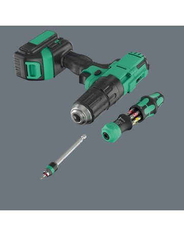Bild Bit-Magazinschrauber KK 20 RA-R in Tasch e Toolfinder 6-teilig Wera-5