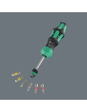 Bild Bit-Magazinschrauber KK 26 RA-R Toolfinder 6-tlg. in Tasche - Wera-6