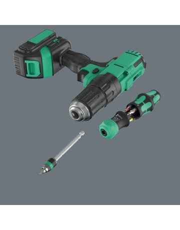 Bild Bit-Magazinschrauber KK 26 RA-R Toolfinder 6-tlg. in Tasche - Wera-5