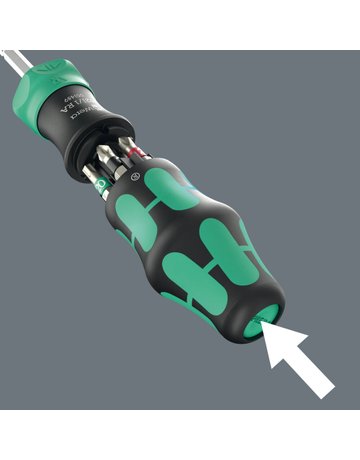 Bild Ratschen-Magazinhalter KK 28 RA-R in Tasche Toolfinder 6-tlg. - Wera-4