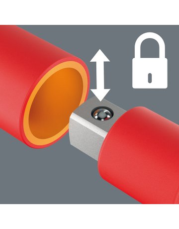 Bild VDE Ratschen-Quergriff 3/8"" - Wera-4