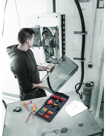 Bild Wechselklingen-Satz Kraftform Kompakt VDE 24-tlg. Allrounder - Wera-1