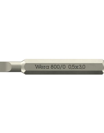 Bild Micro-Bit Schlitz 3x0,5x30 mm - Wera-0