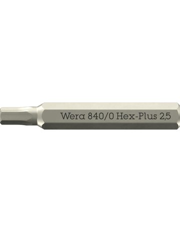 Bild Micro-Bit Innensechskant 2,5x30 mm - Wera-0