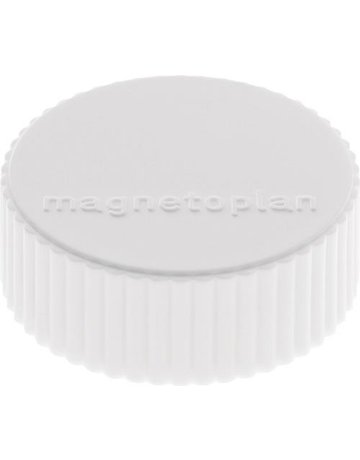 Bild Magnet D34mm VE10 Haftkraft 2000 g weiss - Magnetoplan-0