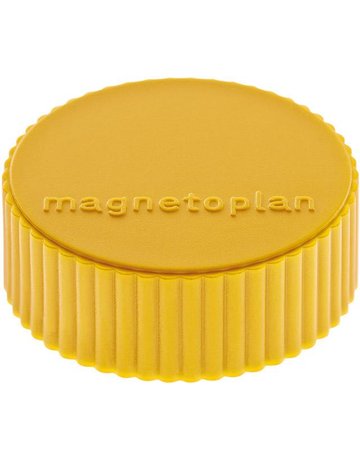 Magnet D34mm VE10 Haftkraft 2000 g gelb - Magnetoplan