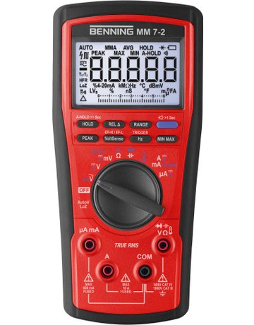 Digital-Multimeter MM 7-2 Benning