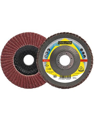 Fächerschleifscheibe SMT 674 125x22,23mm ge wölbt K60 Keramikkorund K60 Klingspor
