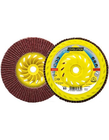 Fächerschleifscheibe SMT 975 125mm M14 gewo lbt Keramikkorund K60 Klingspor