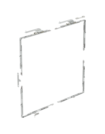 Bild 966 PSK SE Karton Schere mit Z. WK 2 links, 9 mm - GU-1