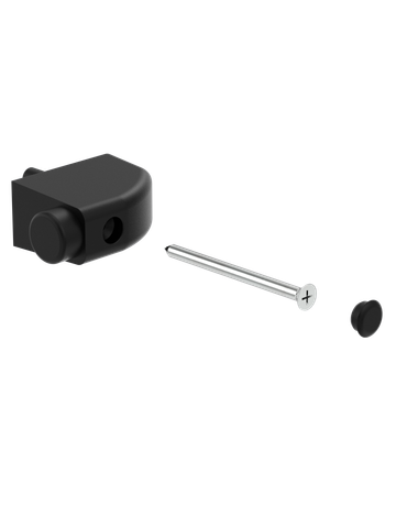 Anschlagpuffer 90 schwarz - GU