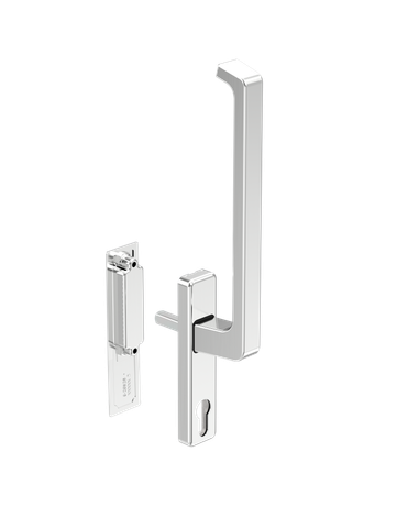 933/936 Beutel Drehgriff Dirigent innen mit PZ silberfarbig - GU