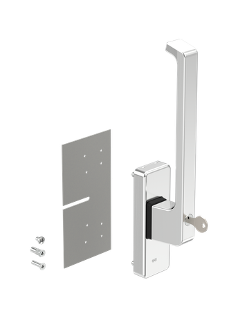 966 Dirigent Drehgriff mit Z. EV 1 rechts mit Aussperrschutz, abschließbar - GU