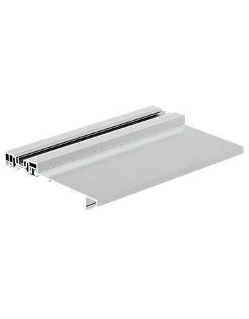 Rahmenabdeckkung Bodenschwelle EV Timberstep 164 - GU