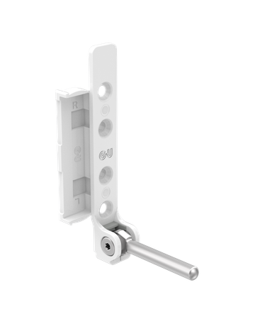 Bild Ecklager UNI-JET M6/12 Ü18 links - GU-1