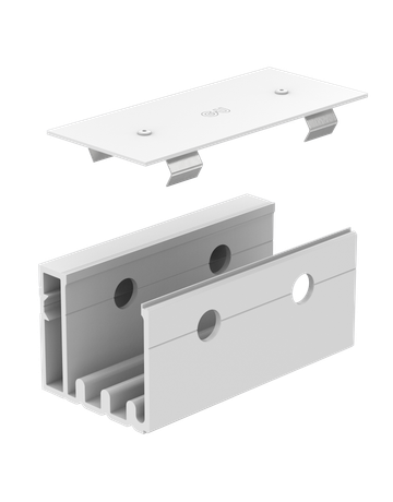 Bild Karton SFB Adapter Laufschiene Holz/KST - GU-1