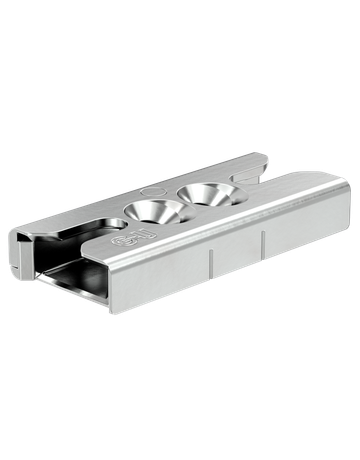 Pilzkopfschließplatte Eurofalz 24x8 - GU