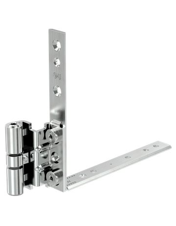 Bild FALZBAND UNI-JET M6 mit BREMSE O. NUT ferGUard*silber-1