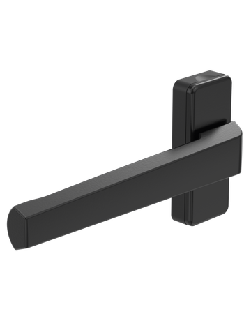 Bild Drehgriff Dirigent F flach weiß ohne Stift - GU-1