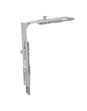 Eckumlenkung mit 2 Pilzkopfzapfen - GU