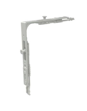 Bild Eckumlenkung mit 2 Pilzkopfzapfen - GU-1