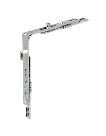 Eckumlenkung SE oben für Stulpfl. mit 1 MV/1 Schliessplatte - GU