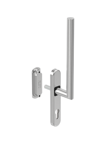 934/937 Drehgriff Forte innen Niro mit PZ TST=80 - GU