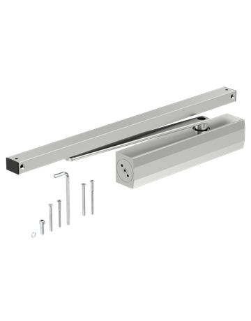 Bild OTS 634 mit Gleitschiene und Gleitarm silberfarbig - GU-0