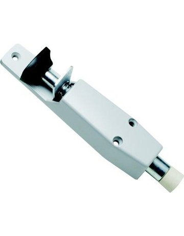 Tür-Feststeller silberfarbig lackiert 30 mm Hub 90-2 - Fridavo