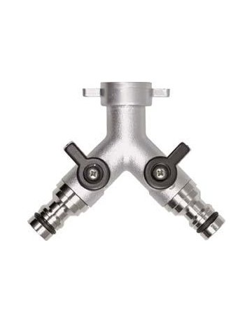 GEKA plus-Zweiwegeventil Stecksystem IG G 3/4"" MS Cr EAN