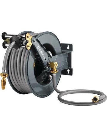 Bild Aut.Schlauchaufroller PA30SK mit Schlauc h 3/4"" 30m+2m Armaturen GEKA plus-0
