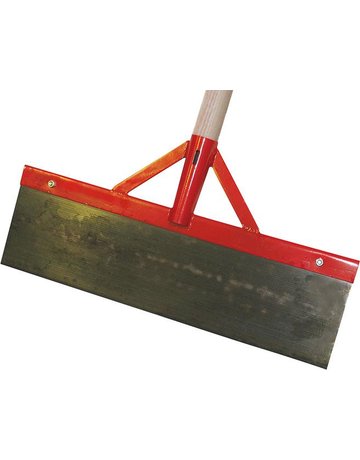 Stoßscharre 500mm mit Stiel und Strebe - Neutral