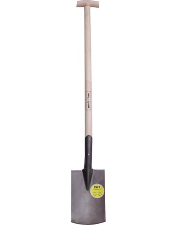 Bauspaten E-T-Stiel Sandgestrahlt - Neutral