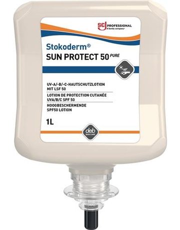 Bild Stokoderm Sun Protect 50 PURE UV-Hautsch utz 1 l Kartusche-0