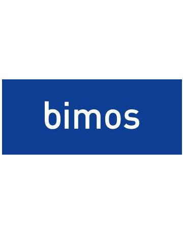 Bild Bimos Arbeitsstuhl Neon orange, ohne Polster Sitzhöhe 590-870 mm mit Gleiter/Aufstiegshilfe-1