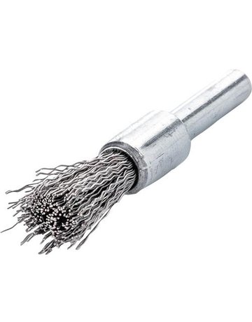 Bild Pinselbürste Stahldraht gewellt 12x20/60 x0,3mm Lessmann-0