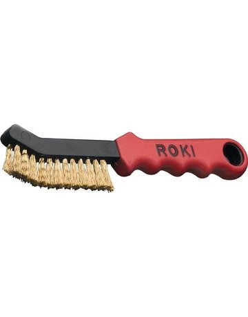Bild Drahtbürste ROKI Messing gewellt 0,25mm Lessmann-0
