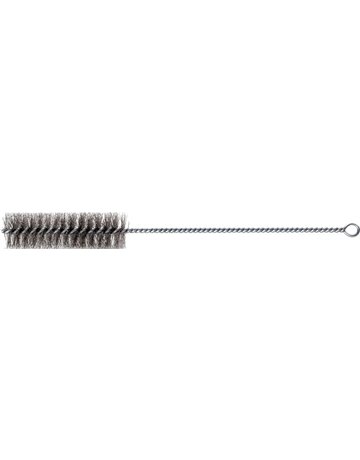 Zylinderbürste mit Öse 4 x100/300mm, Stah ldraht gewellt Lessmann