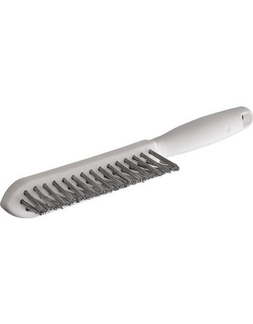 Bild Kehlnahtbürste Kunststoff -Griff Edelstahl glat t 0,35mm Lessmann-0