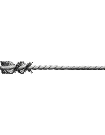 Mikro-Rohrbürste Stahldr. Ø20x25/90 mm, S3,8mm Lessmann