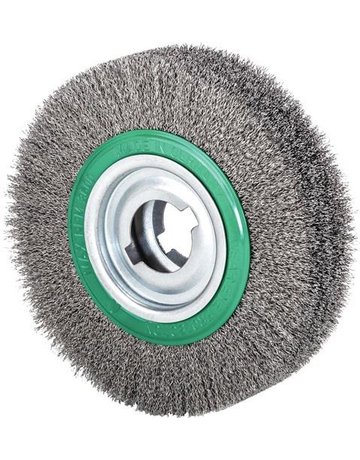 Bild Rundbürste rostfrei 250x60mm, gewellt 0, 35mm Lessmann-0