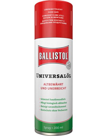 Ballistol-Universalöl 200ml Spray 27-spr achig